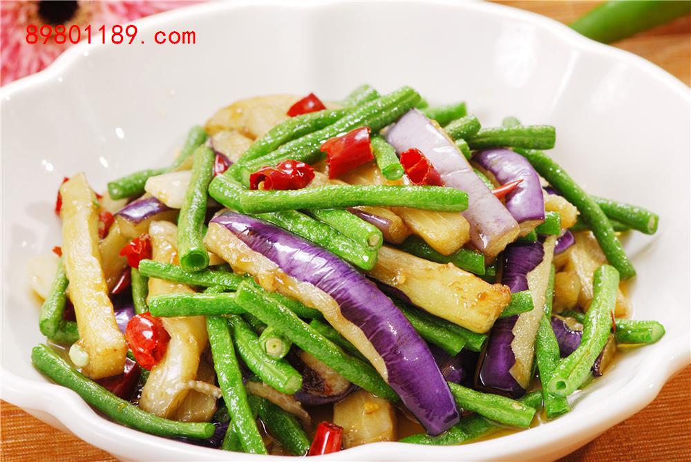 茄子炒豆角
